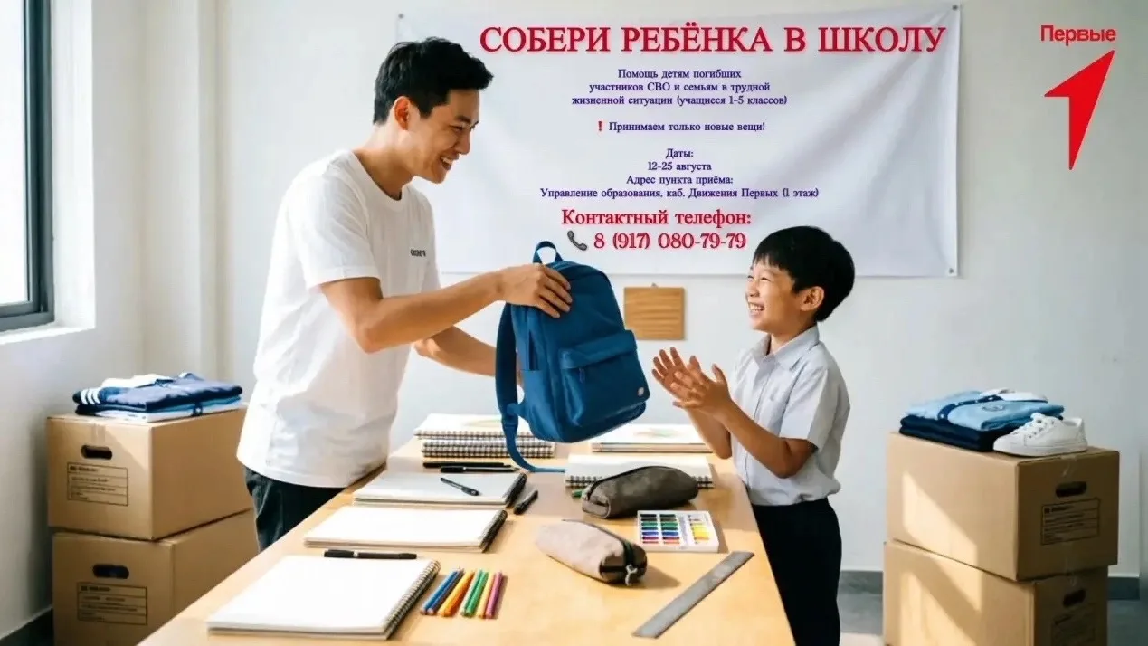 Акция «Собери ребёнка в школу»: старт сбора!