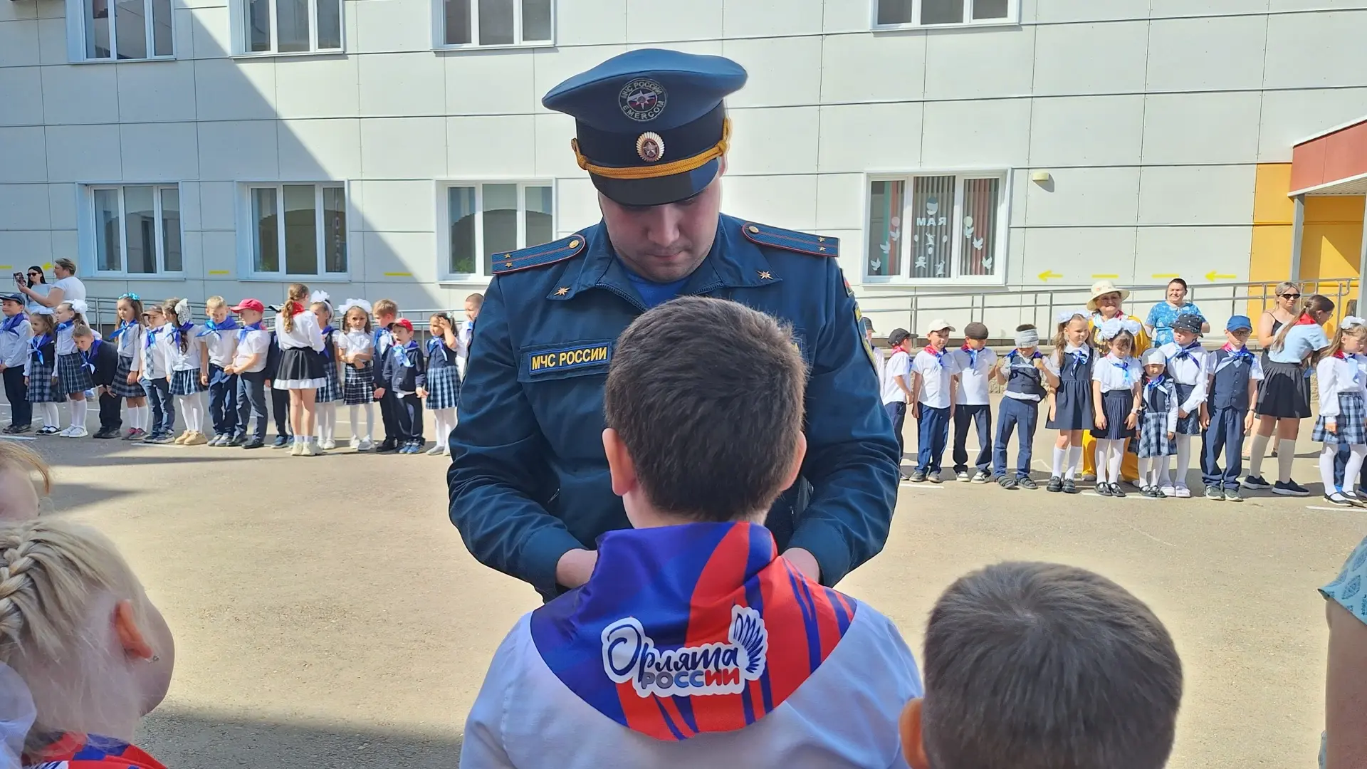 ✨ Посвящение в «Орлята России»! ✨  🚩20 мая в нашей школе состоялось торжественное и очень трогательн