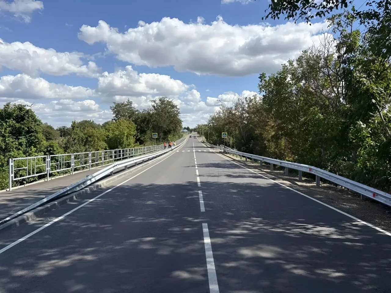 На Кубани завершили ремонт 17,4 километра дорог по нацпроекту