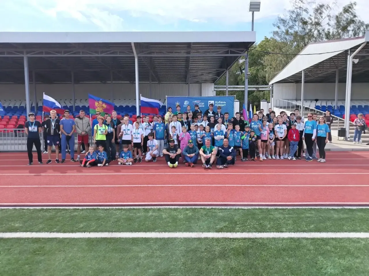 🏃‍♂️ 26 сентября наша школа приняла участие в краевом дне бега «Кросс нации»!