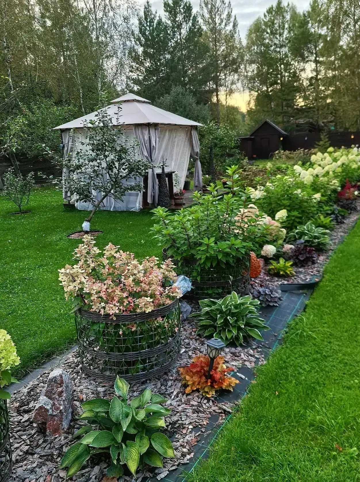 Обустройство беседки ✨