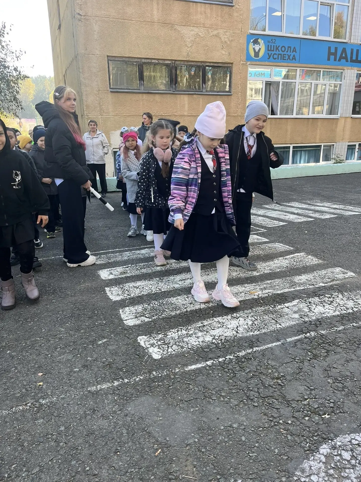🎉 Посвящение в пешеходы: первые шаги к безопасности! 🎉