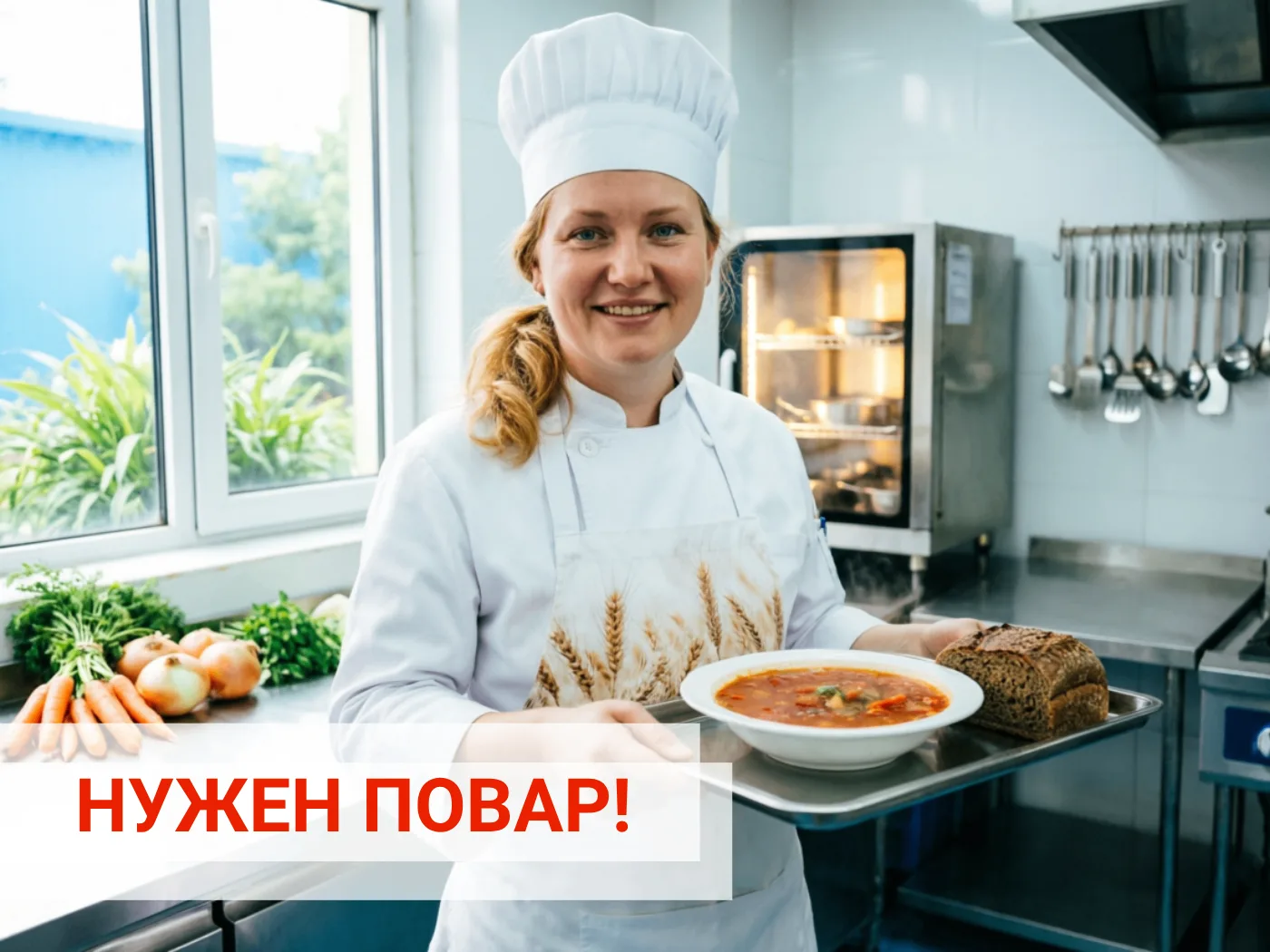 🍎В медико-санитарную часть № 121 требуется повар!