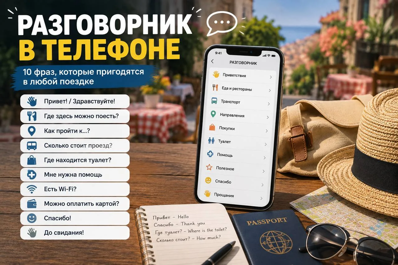 ИИ может стать вашим «разговорником» ещё ДО поездки