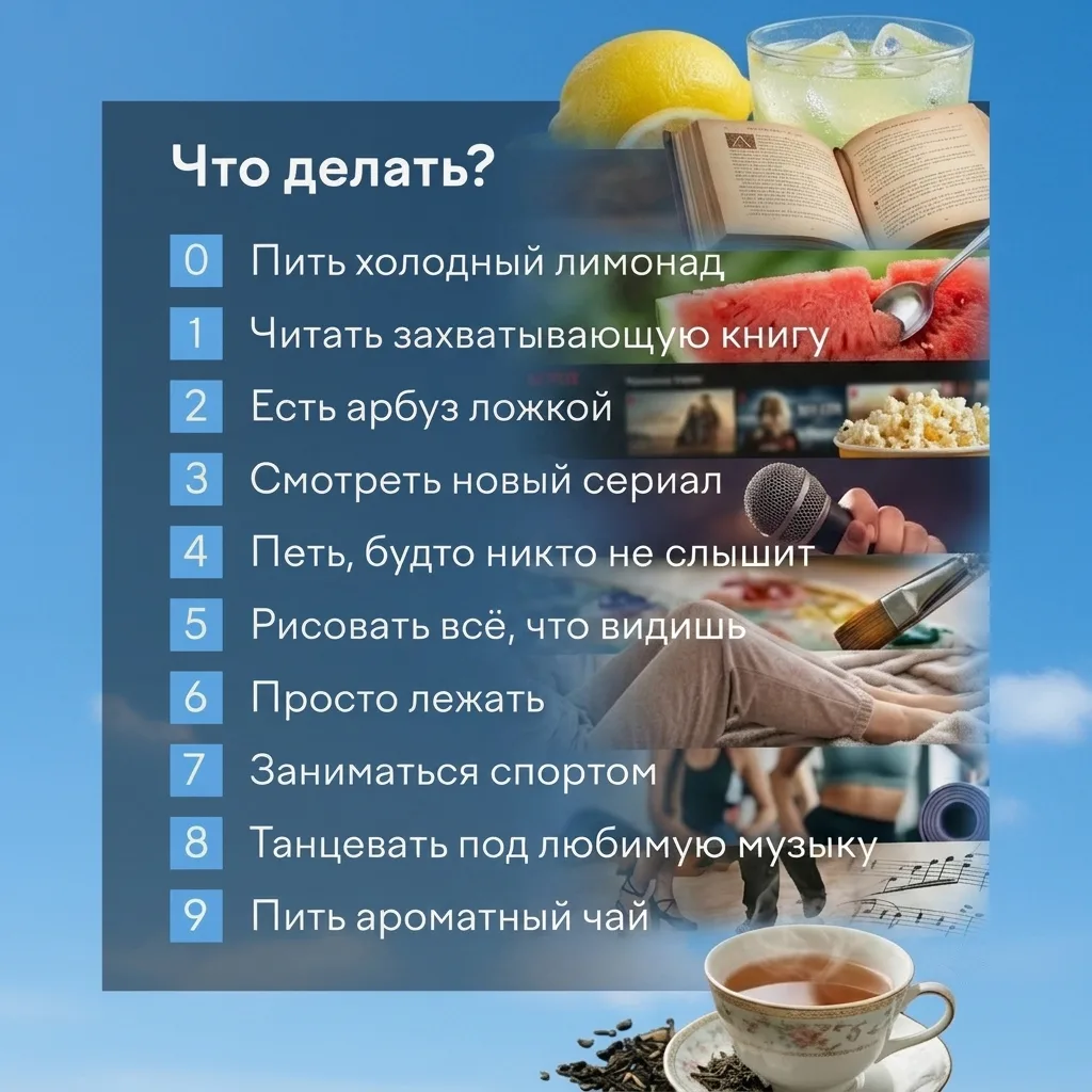 🎲 Поиграем? 

Две последние цифры вашего номера телефона подскажут, как провести сегодняшний вечер.