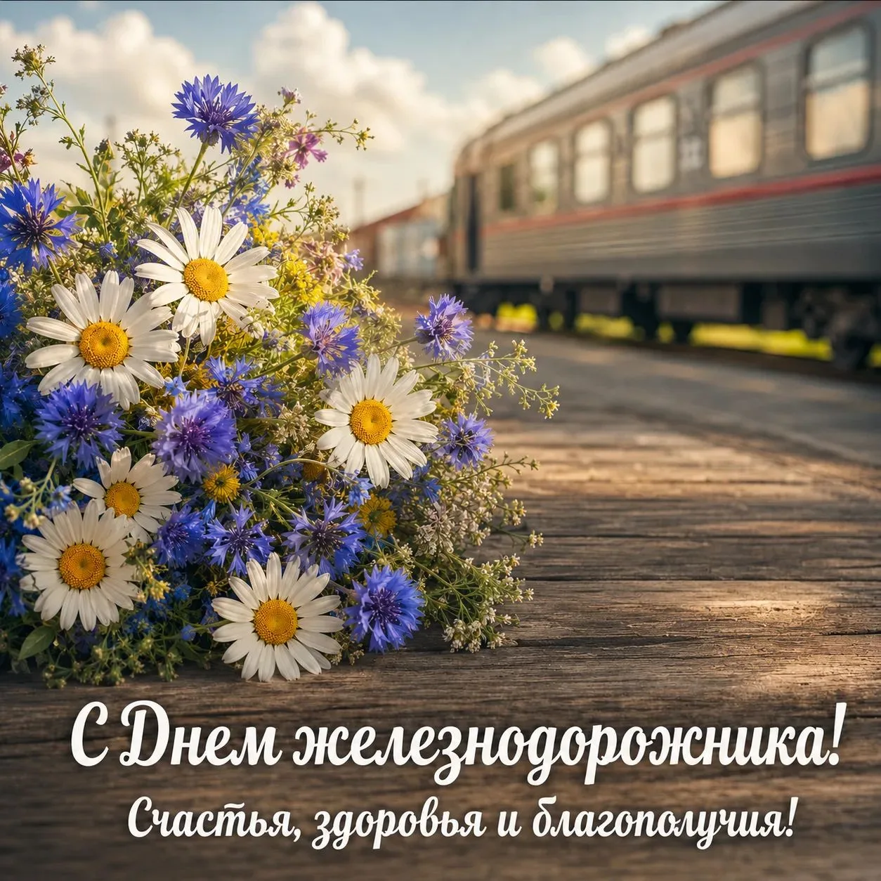 🎉 С Днём железнодорожника!