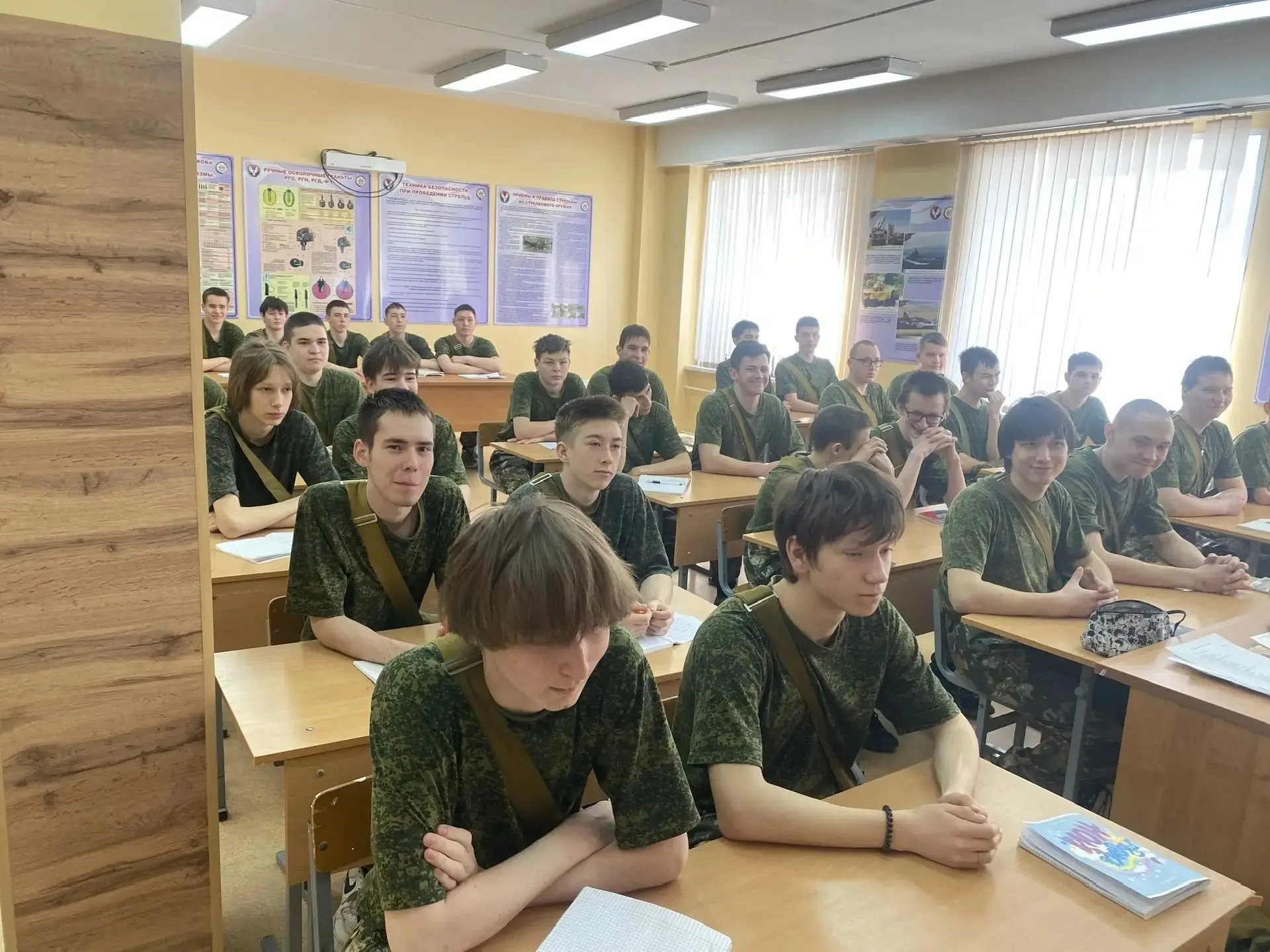 С 16-20.03.26 г. Учебные - военные сборы для студентов нашего техникума в количестве 98 человек, про