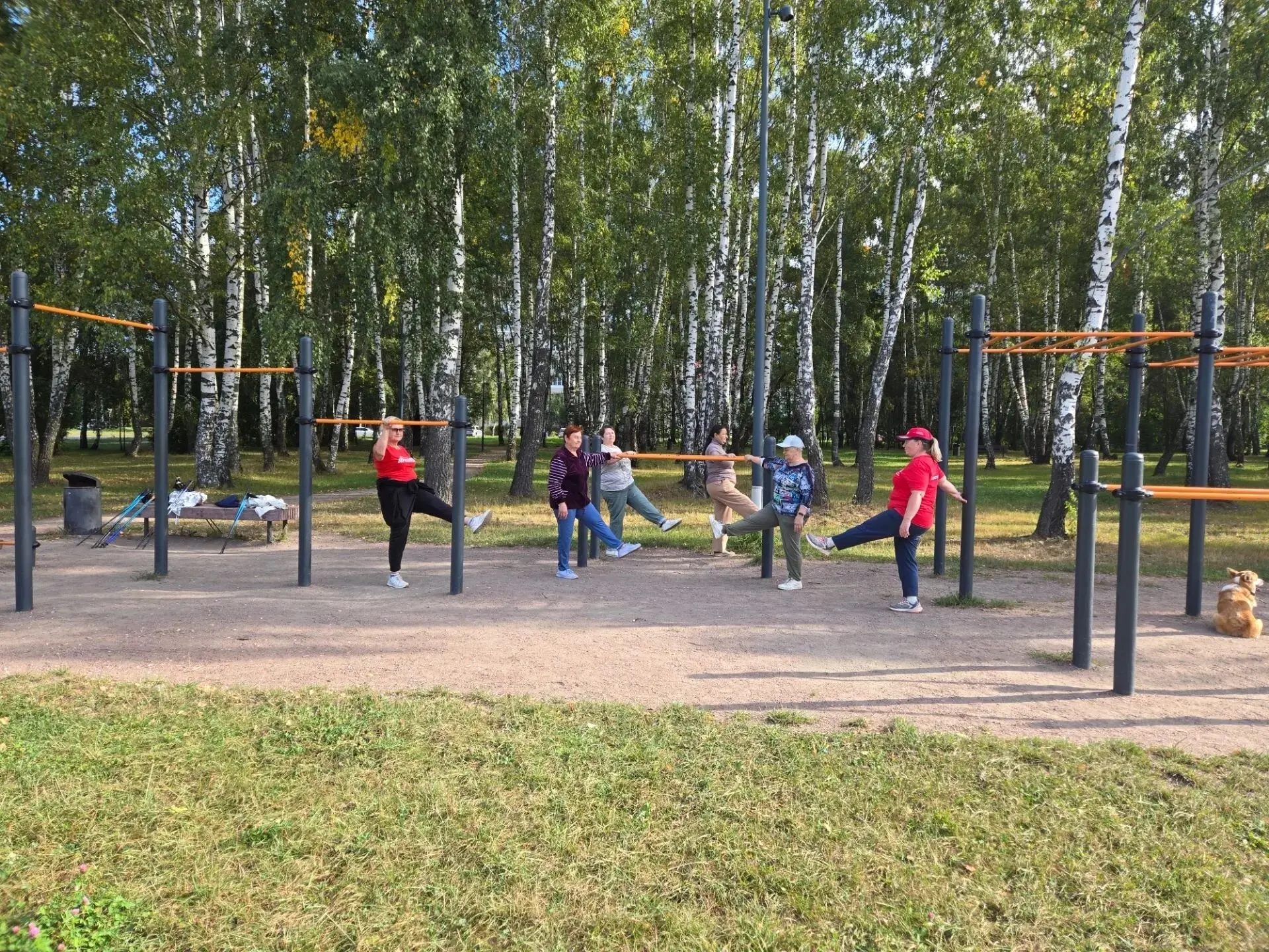 Постоянные тренировки являются ключом к крепкому здоровью. В Березовой роще прошло очер...