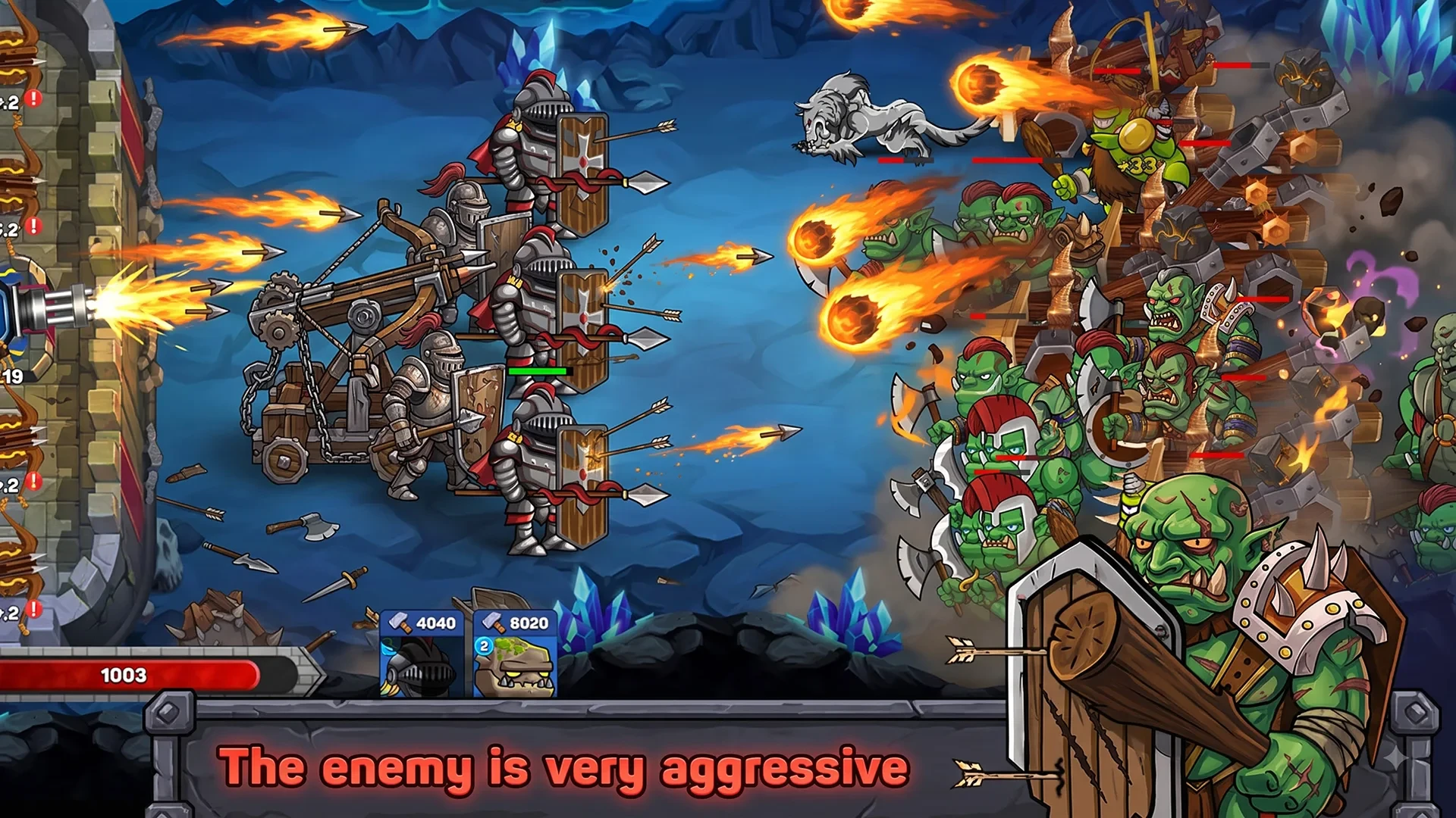 ✦ Orc War: Monster Defense — увлекательная игра с простым управлением, разнообразными к...