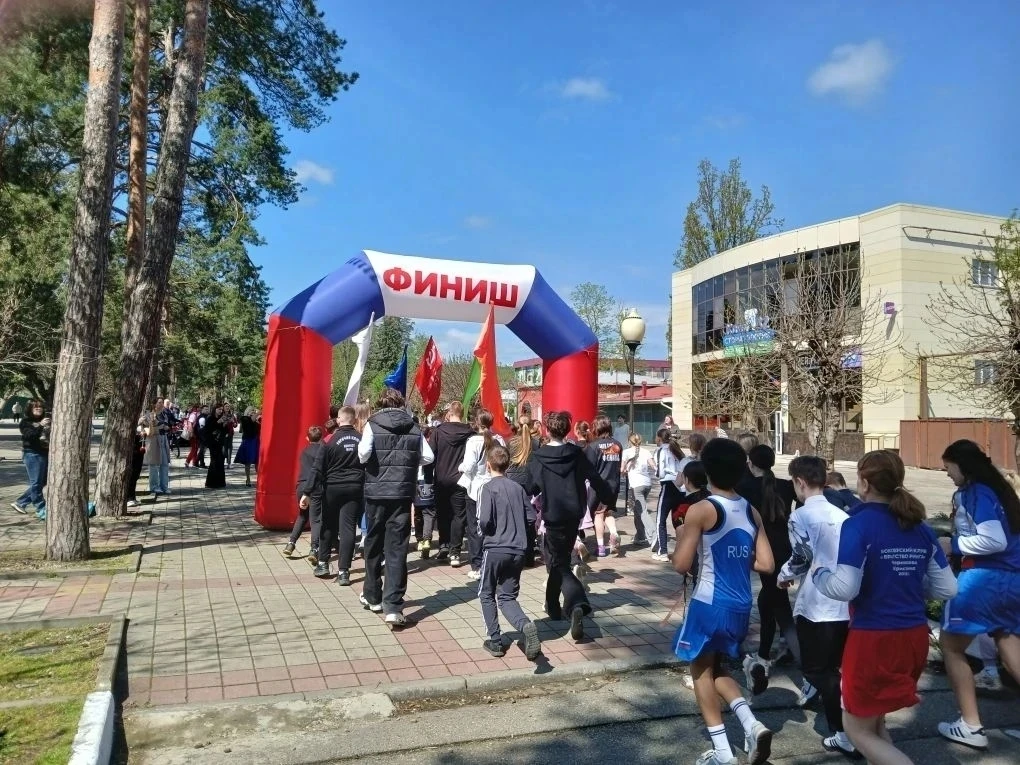 В Горячем Ключе состоялась Всекубанская эстафета «Спортсмены Кубани — в ознаменование Победы в Велик