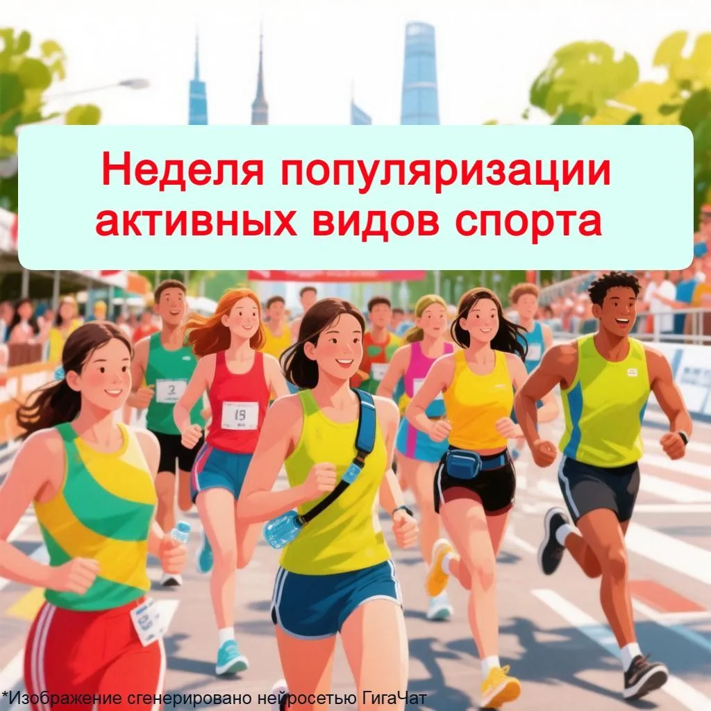 Неделя популяризации активных видов спорта