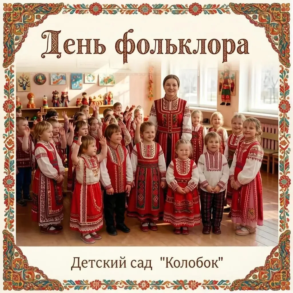 🌼🌼🌼 17 июля в России отмечают Единый день фольклора - праздник, посвящённый народному творчеству 