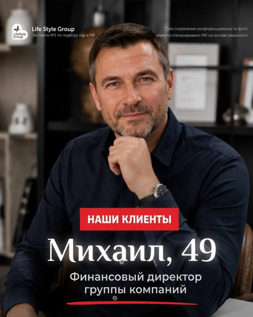 ❗️❗️ НОВЫЙ КЛИЕНТ: Михаил, 49 лет, финансовый директор группы компаний