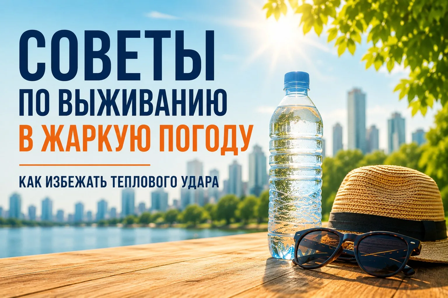 ☀️ Советы по выживанию в жаркую погоду: как избежать теплового удара

Уважаемые жители!

🌞 Летняя ж