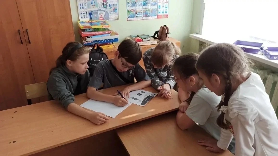 Воспитанники школьного оздоровительного лагеря  «Росинки» приняли участие во Всероссийской просветит