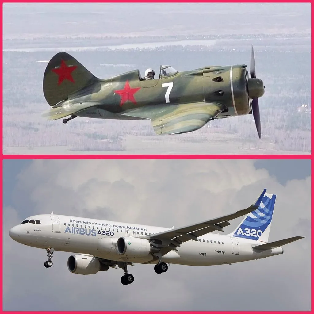Знаете ли вы, господа и дамы, что общего у самолетов А320 и И-16?