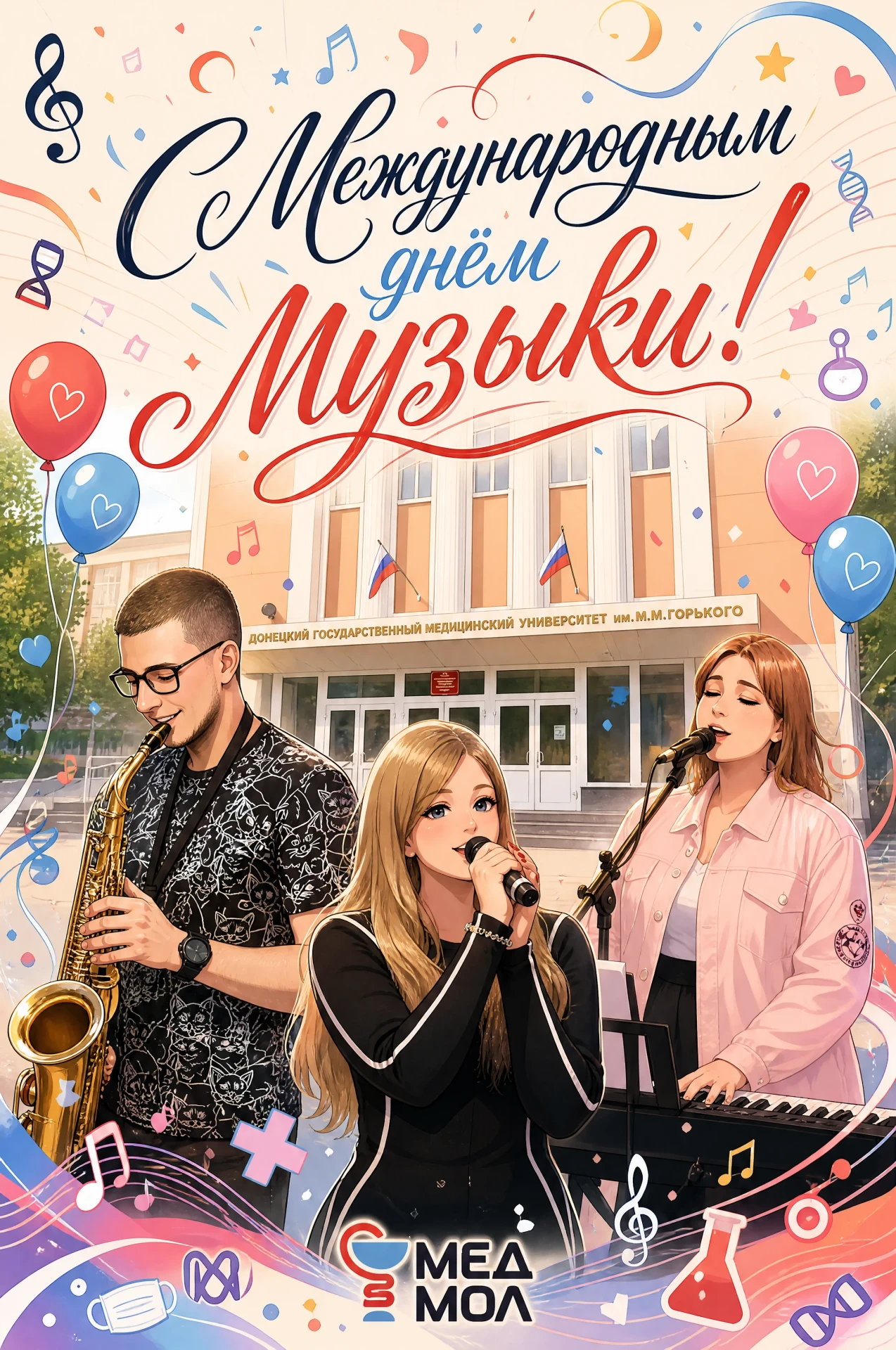 Творческий ритм донецкого медицинского университета