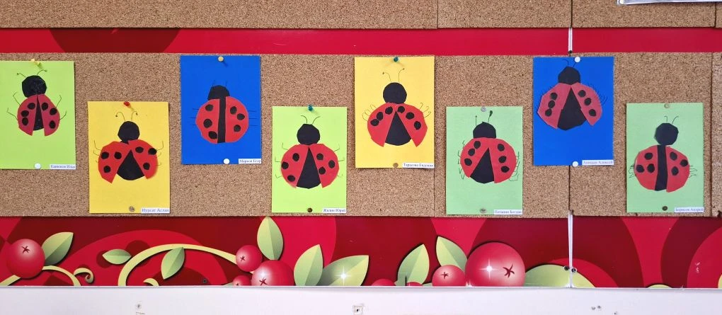 #наше_творчество "Божья коровка" 🐞