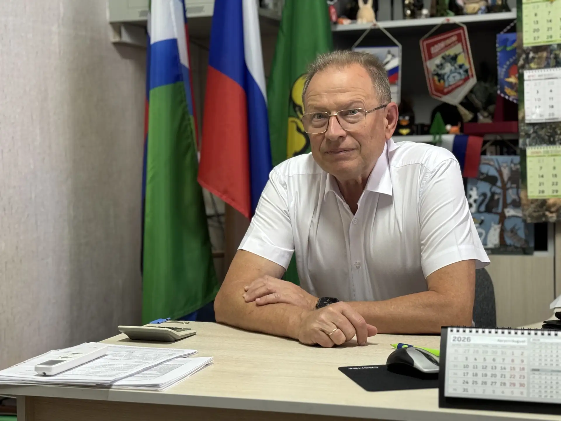 Провёл выездной приём граждан в сёлах Колосково и Лавы