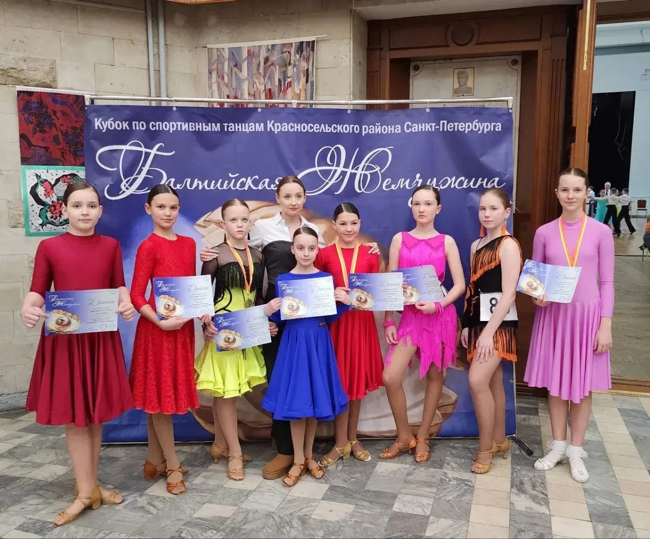 «Глория» покорила «Балтийскую жемчужинку»!🌟   🌸8 Марта коллектив бального танца «Глория» (руководите