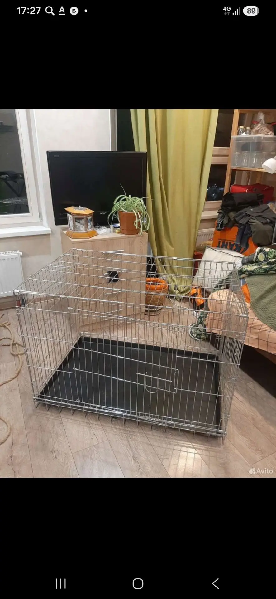 Продам клетку для животных(собака).