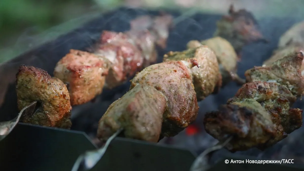 Норма потребления шашлыка из красного мяса составляет 70 грамм в сутки, сообщила ТАСС с...