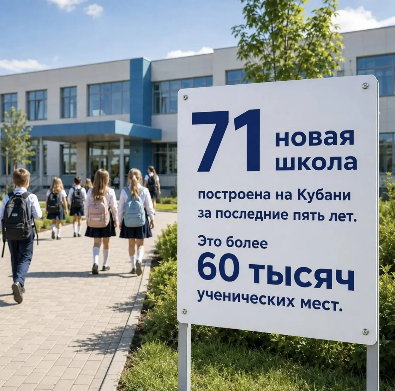 🏫 Современная образовательная среда — это не только новые школы, но и возможности для ...
