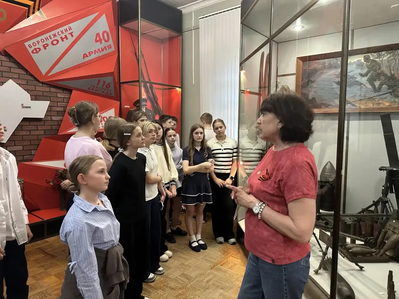 🕊️Поход в музей: школьники прикоснулись к истории Великой Отечественной войны  В преддверии великого