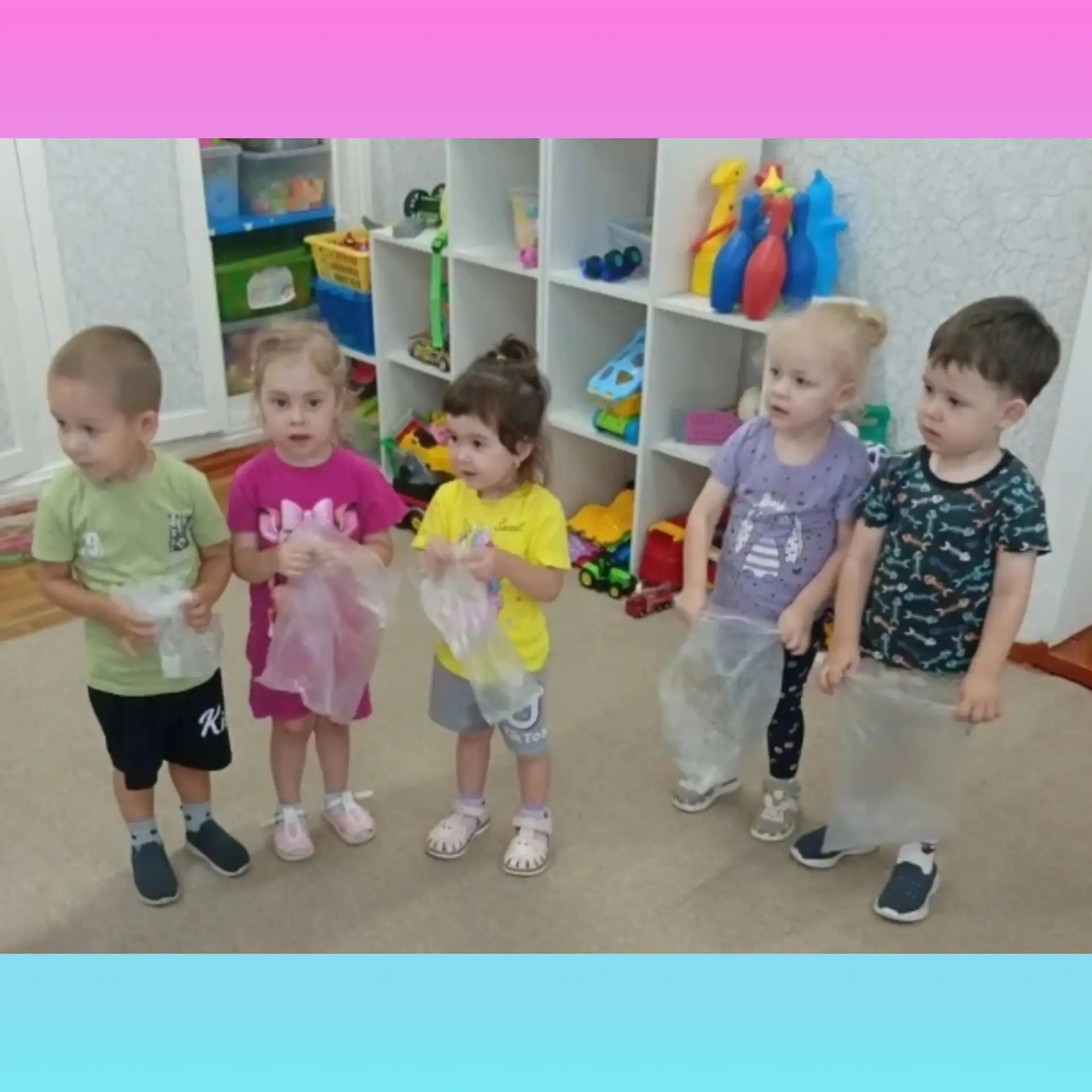 🌟 Эксперимент с воздухом и водой: увлекательное занятие с малышами! 🌟