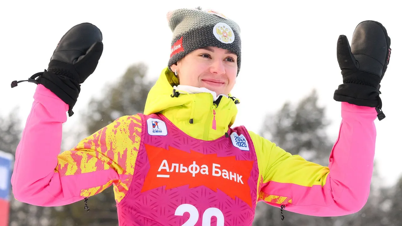 Чемпионка России по биатлону Анастасия Халили празднует день рождения 🥳