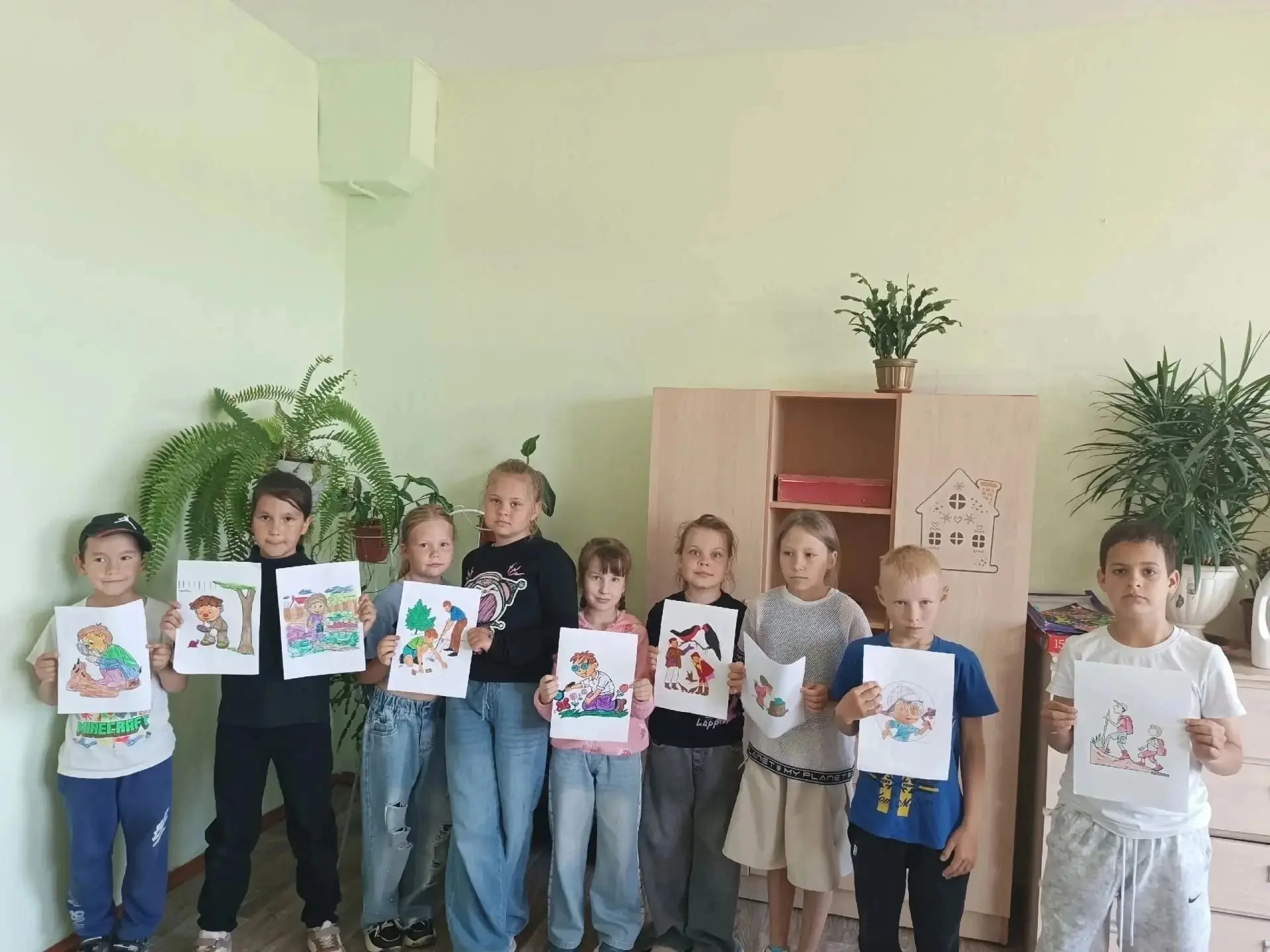 В нашем школьном оздоровительном лагере прошло тематическое мероприятие «Заповеди юных натуралистов: