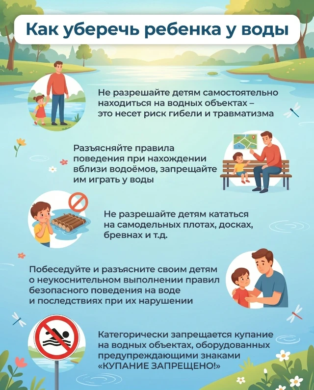 С наступлением жары в Ростовской области детей все сильнее тянет к рекам, озерам и прудам.
Но любой 