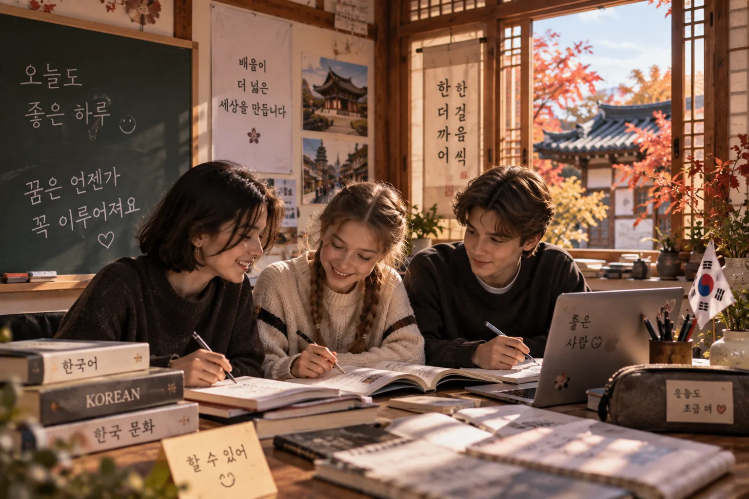 🇰🇷 Как в Корее желают успеха на экзаменах?