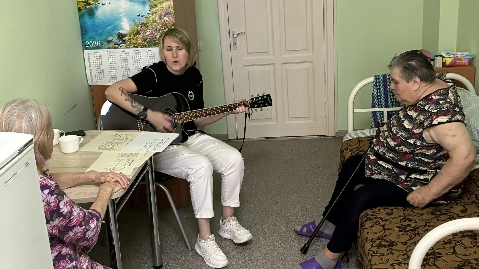 🎶 Для проживающих Тамбовского дома-интерната проходят индивидуальные занятия по музыка...