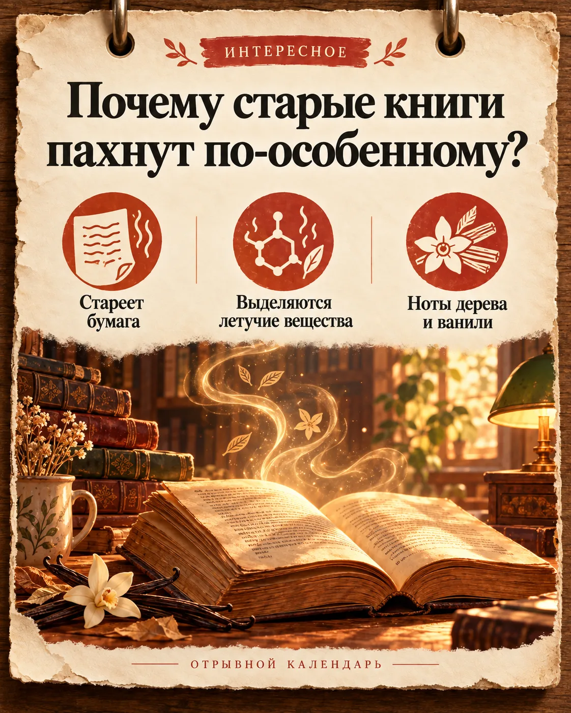 📚 ПОЧЕМУ СТАРЫЕ КНИГИ ПАХНУТ СОВСЕМ НЕ ТАК, КАК НОВЫЕ?