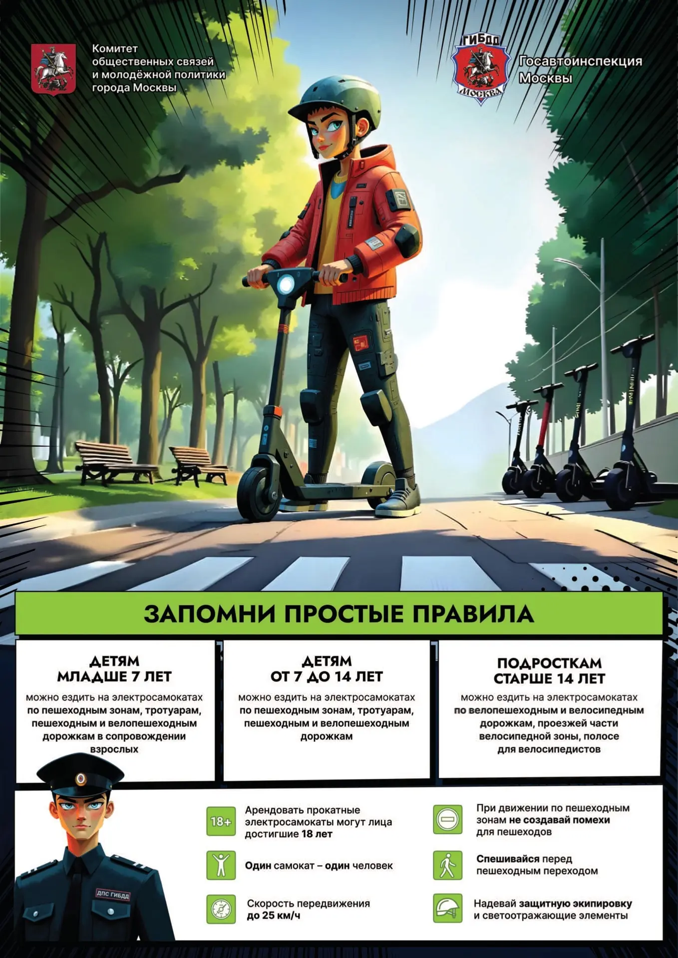 🚦 Важные правила для школьников!
