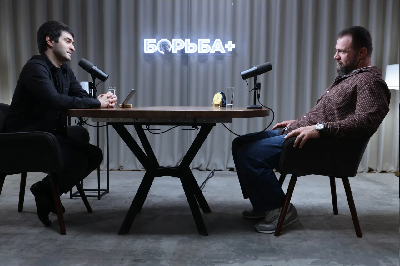 ⭐️ В работе 10-й выпуск подкаста "Борьба+" — моим гостем стал победитель Олимпийских игр 2008 года, 