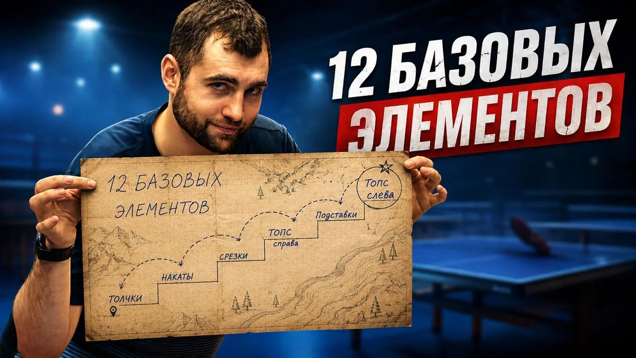Новый выпуск: 12 базовых элементов 

Большинство любителей годами застревают на одном уровне не пото