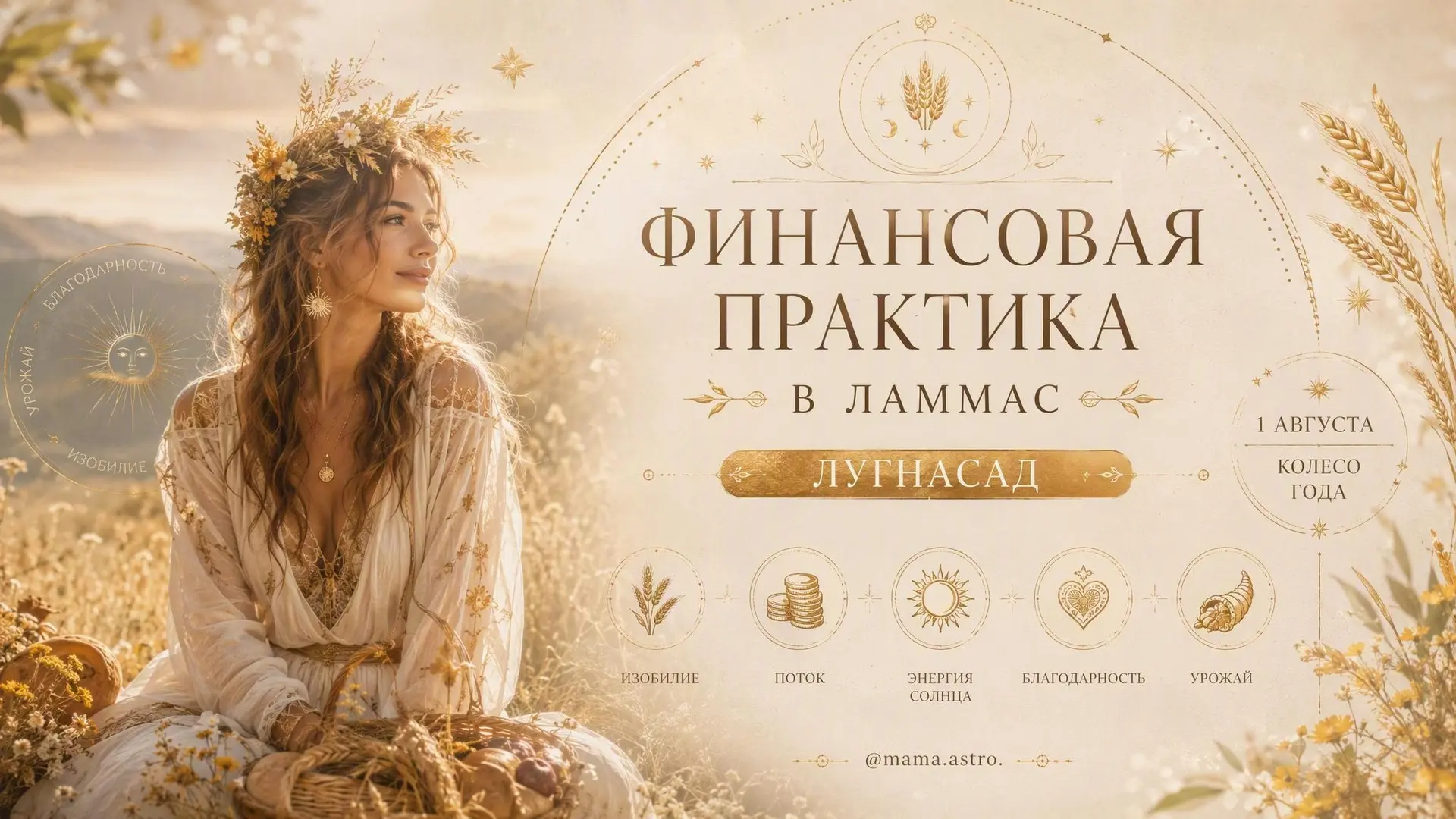 💫ФИНАНСОВАЯ ПРАКТИКА В ЛАММАС💫
⠀
Публикую мощную практику на один из самых сильных дней августа👏�