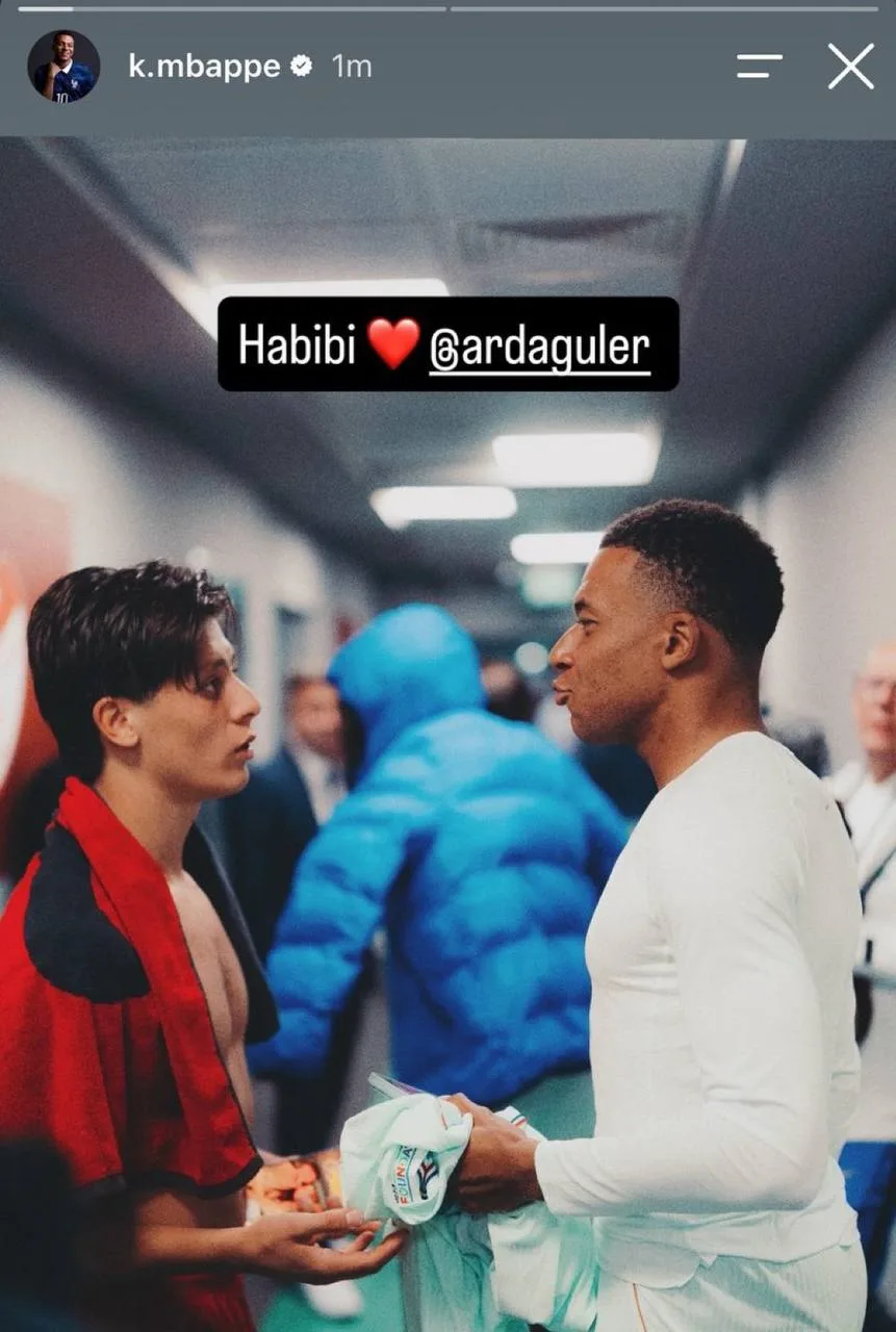 Килиан Мбаппе в Instagram.