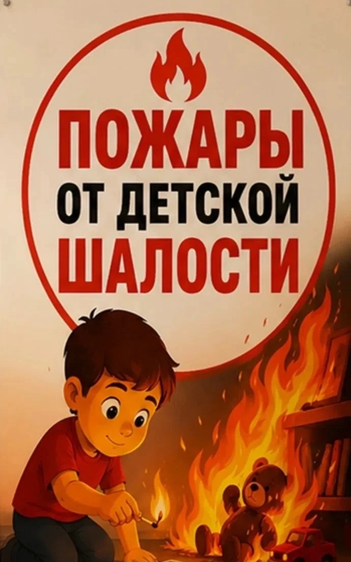🔥 Детские шалости с огнем: когда игра становится опасной?