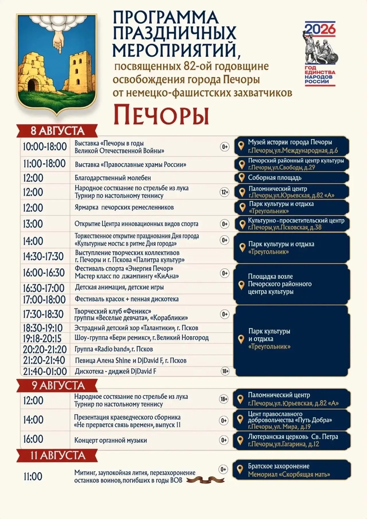 Медиа публикации