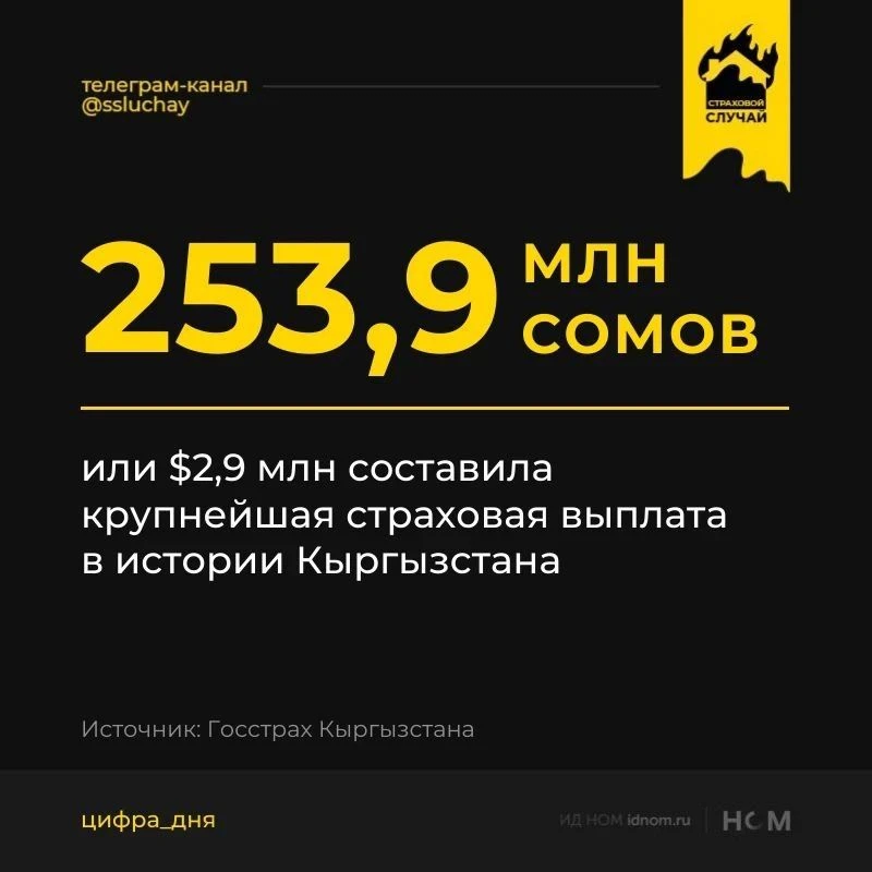 Вершина страховки

Госстрах Кыргызстана выплатил Минобороны 253,9 млн сомов (около 2,9 млн долларов)