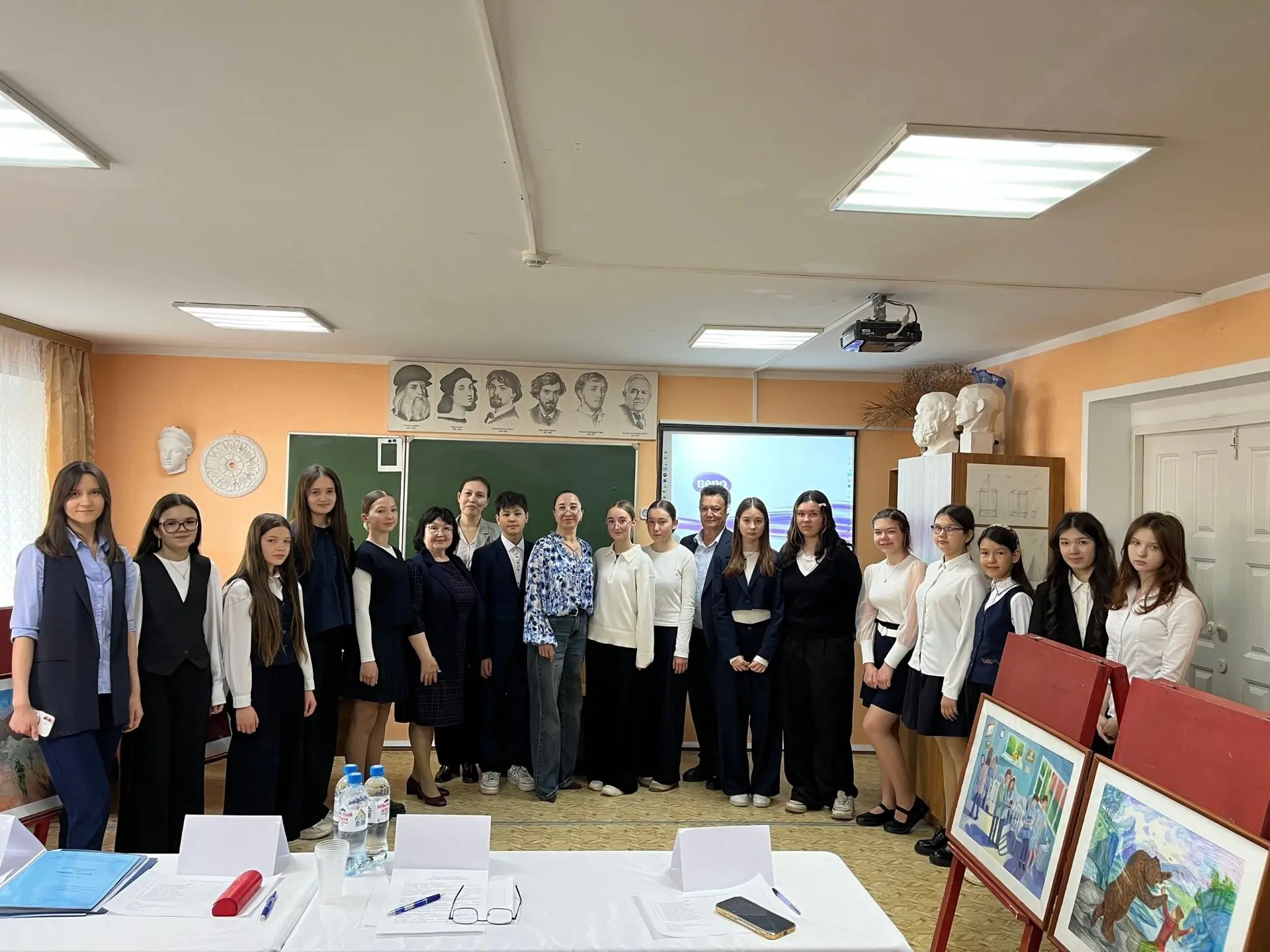 ⚡️⚡️⚡️Выпускной экзамен в детской школе искусств  🎨На художественном отделении ребята защищали дипло