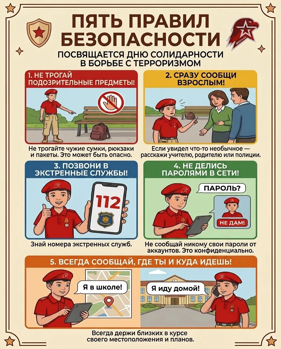 Юнармеец 5А класса Бузунов Артем участвует   во Всероссийской акции