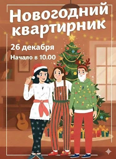 🎄 Приглашаем всех на Новогодний квартирник в нашей школе! 🎅 
 
Новый год приближается, и мы решили