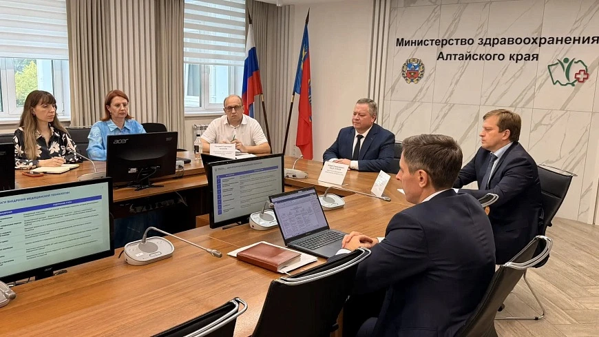 Алтайский край принял участие в коллегии Минздрава России по развитию медицинской науки📌