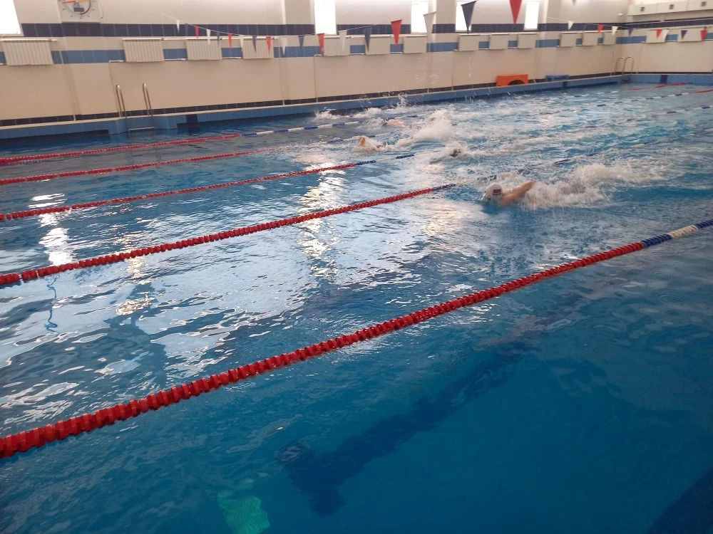 🏊‍Наши лицеисты – настоящие акулы бассейна! 🦈  Вчера в бассейне Данкова кипели настоящие страсти! 🔥 