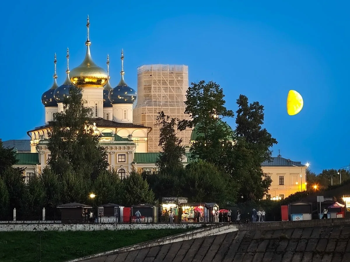 Вечернее фото Твери.