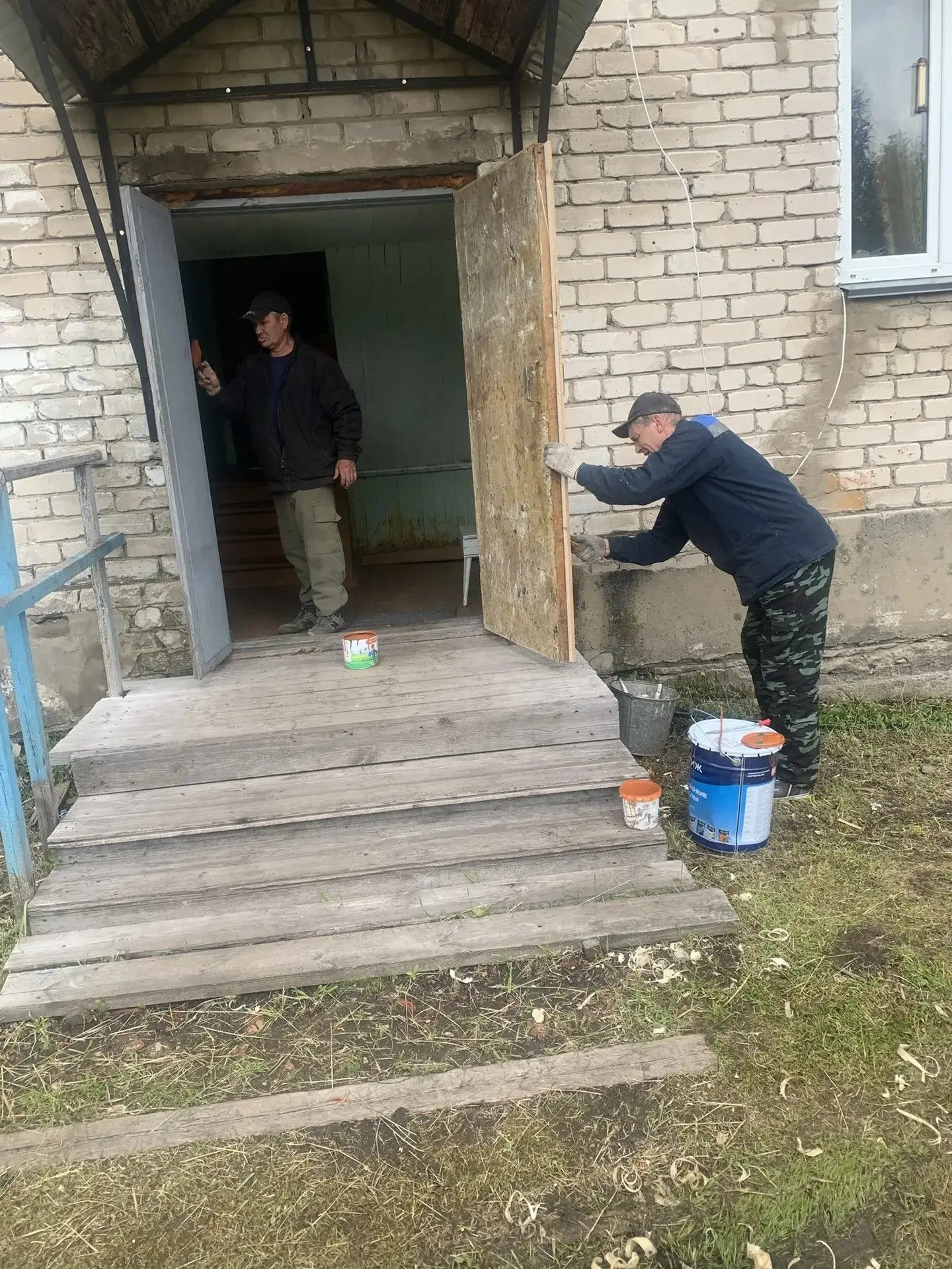 Гагарина, д. 7 ремонт входной двери